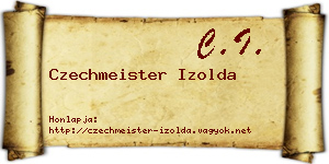 Czechmeister Izolda névjegykártya